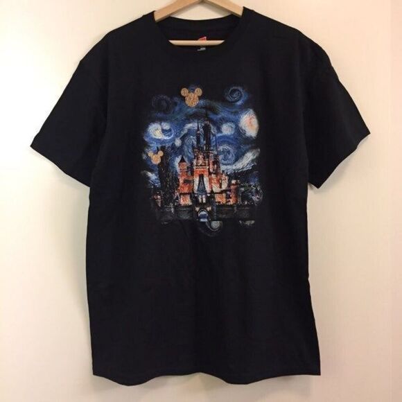 Disney starry night T-shirt size Small - Picture 1 of 1